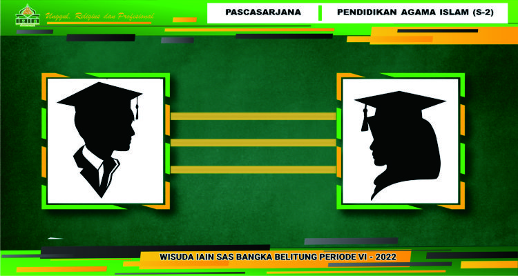 Wisuda Program Pascasarjana IAIN Syaikh Abdurrahman Siddik Periode VI Tahun 2022