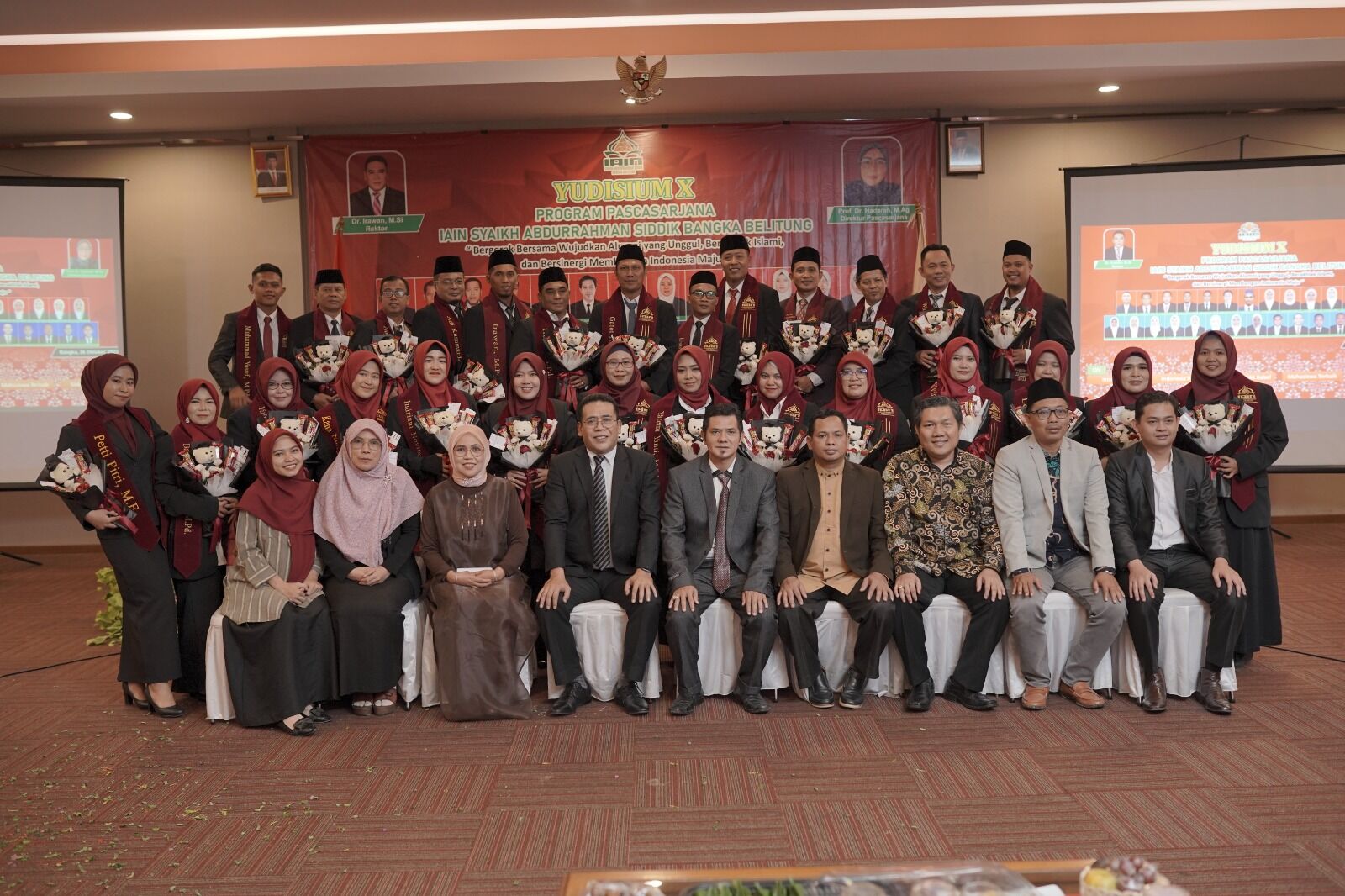 27 Mahasiswa Program Pascasarjana Ikuti Yudisium ke-X Tahun 2023