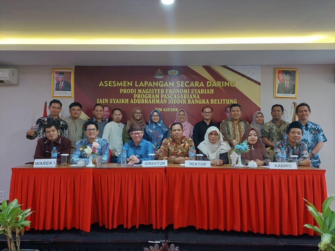 BAN-PT Lakukan Asesmen Lapangan Secara Daring Prodi Ekonomi Syariah