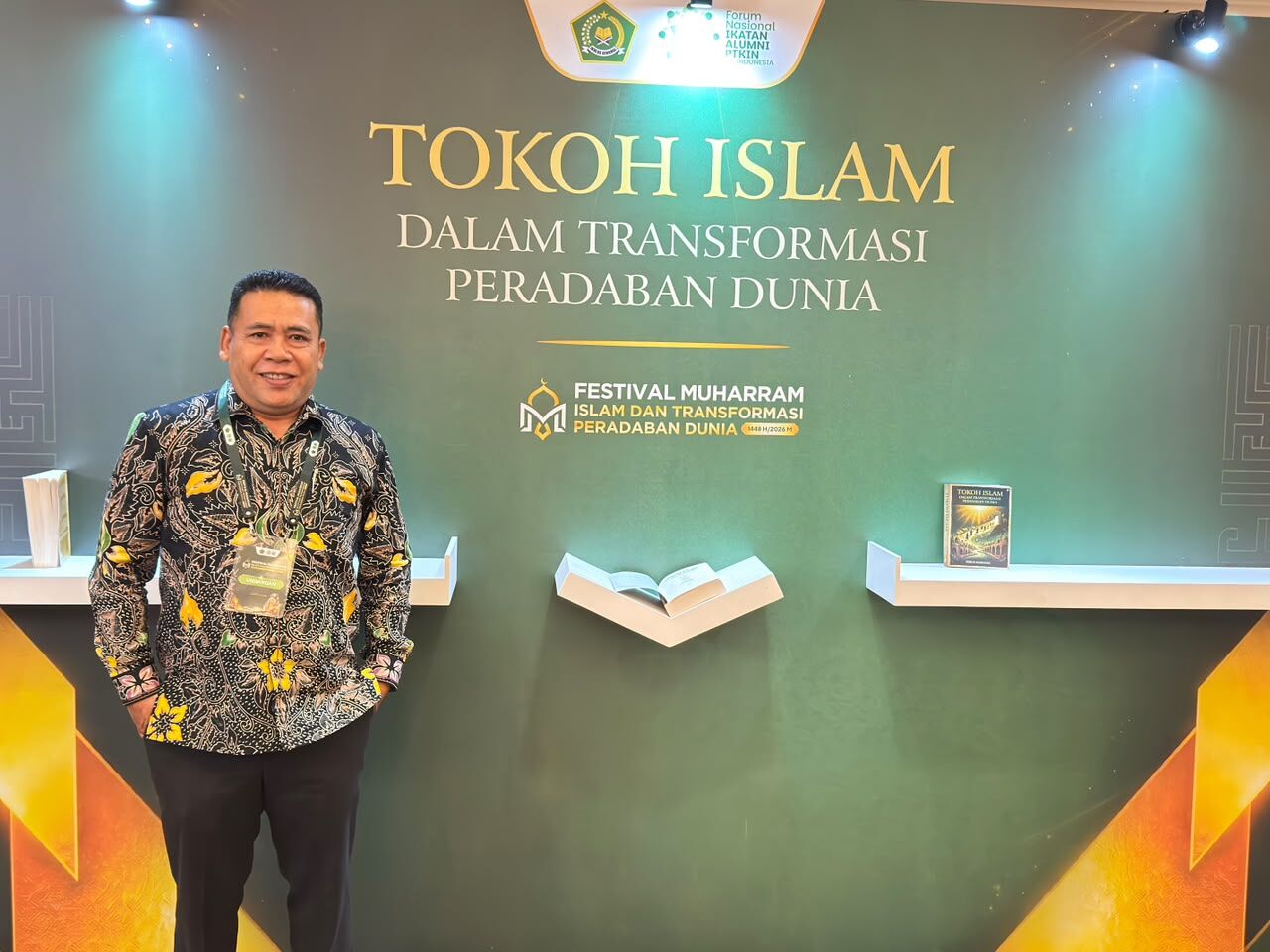 Direktur Pascasarjana IAIN SAS Babel Hadiri Program Pemberdayaan Alumni PTKIN dan Seminar Nasional Festival Muharram 1448 H/2026 M
