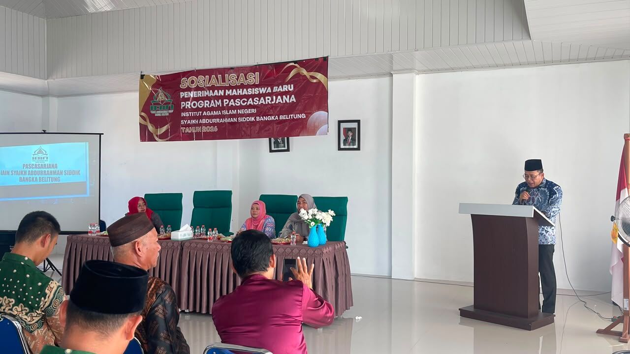 Dokumentasi sosialisasi PMB Program Pascasarjana Ke Kemenag dan Dinas Pendidikan Bangka Tengah