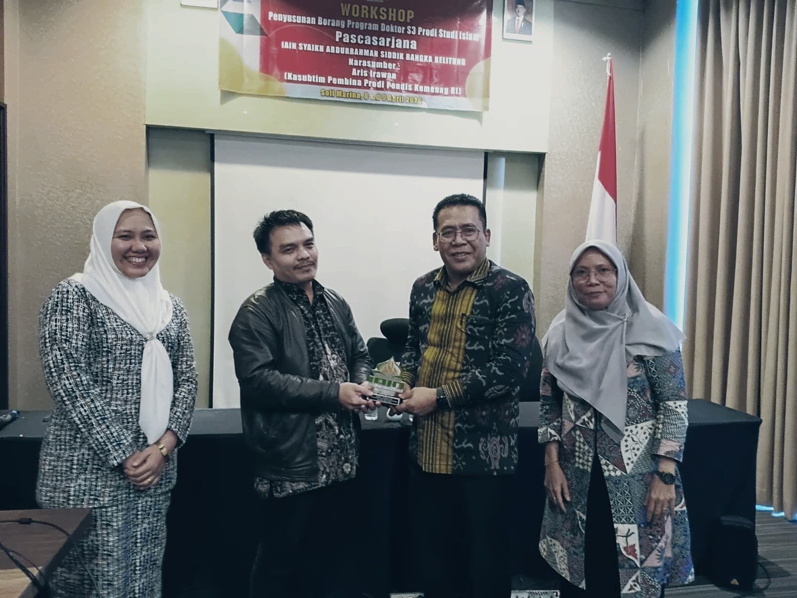Hari Ketiga Workshop Penyusunan Borang Program Doktor (S3) Studi Islam Bahas Pengisian Template Ke Aplikasi SIPPRO Diktis Kemenag