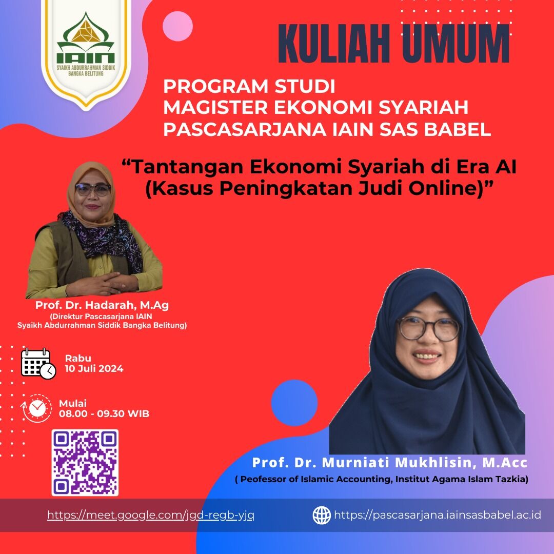 Kuliah Umum Bersama Prof. Dr. Murniati Mukhlisin, M.Acc dari Insitut Agama Islam Tazkia