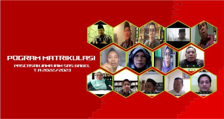 Mahasiswa Baru Program Pascasarjana IAIN SAS Babel Semester Ganjil TA 2022/2023 Ikuti Program Matrikulasi
