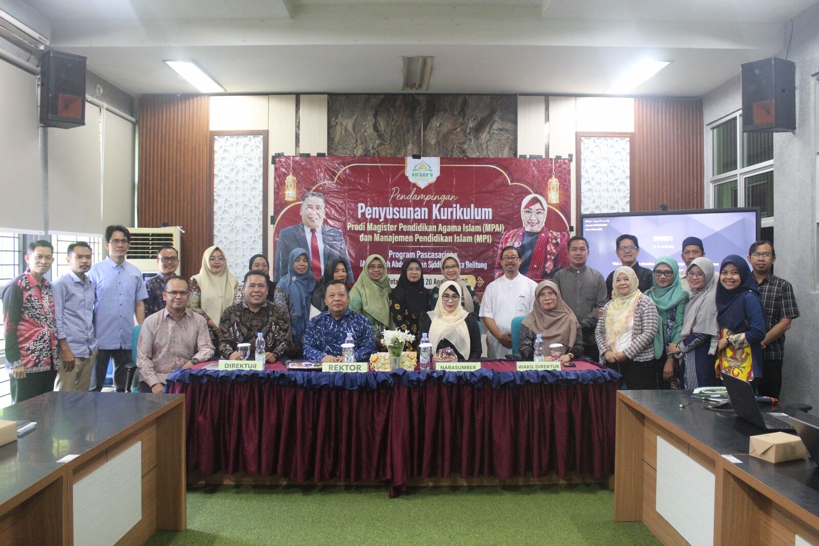 Pascasarjana IAIN SAS Babel Bahas Penyusunan Kurikulum MPAI dan MMPI Berbasis Kebutuhan Stakeholder dan Transformasi Digital