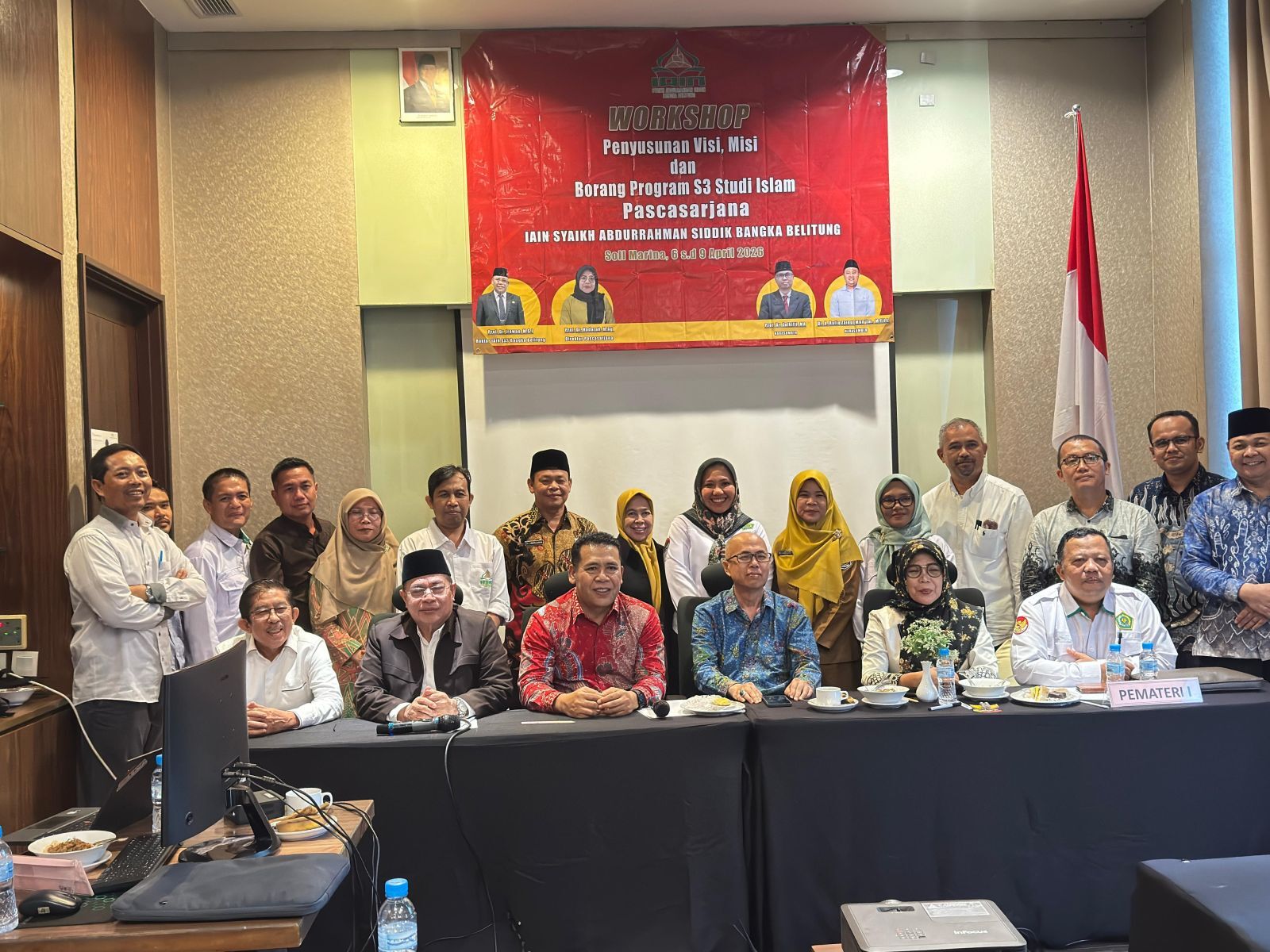 Pascasarjana IAIN SAS Babel Gelar Workshop Penyusunan Visi Misi dan Borang Program S3 Studi Islam