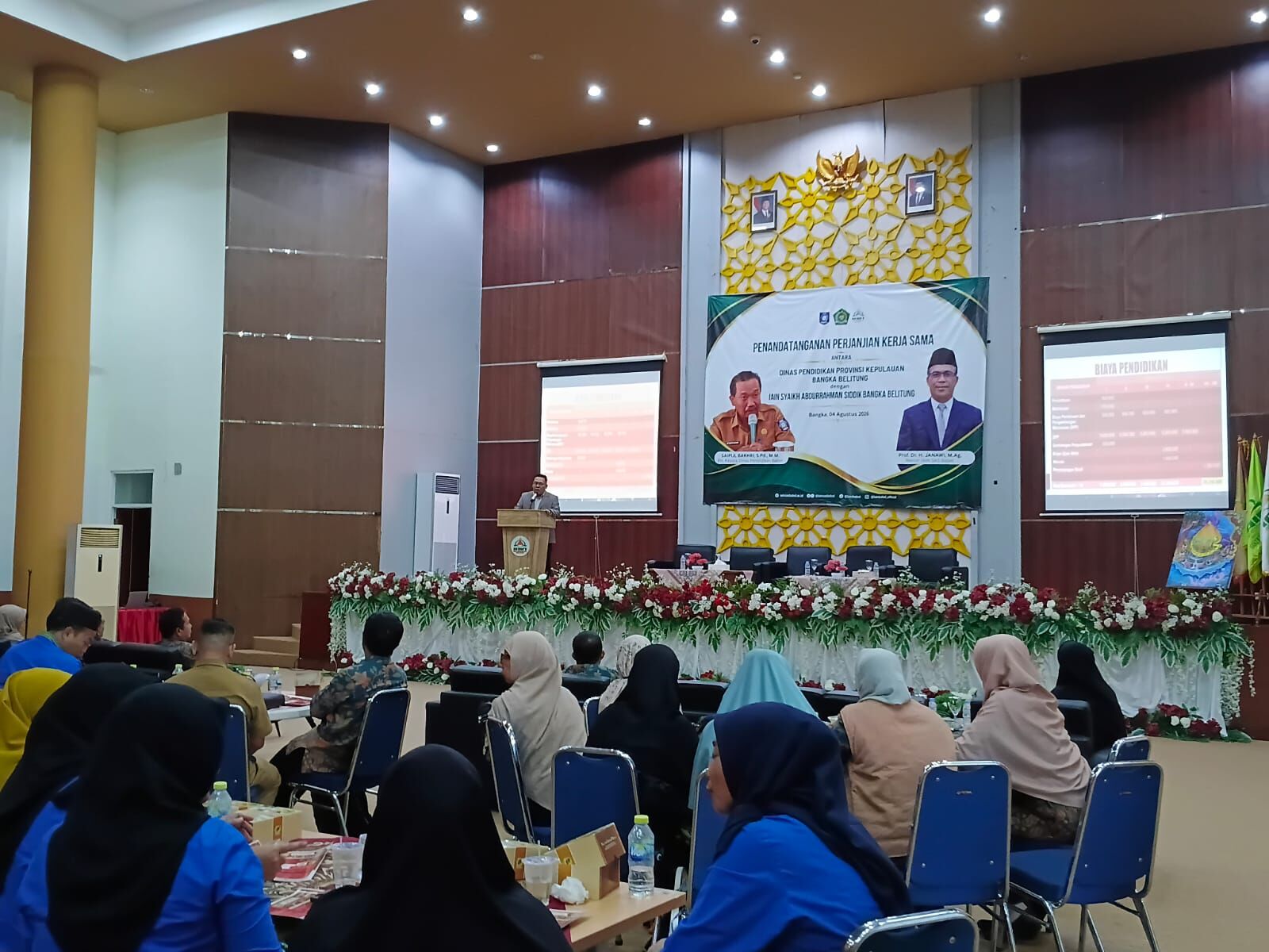 Pascasarjana IAIN SAS Bangka Belitung Gelar Sosialisasi PMB Bersamaan dengan Penandatanganan Kerja Sama bersama Dinas Pendidikan Provinsi Kepulauan Bangka Belitung