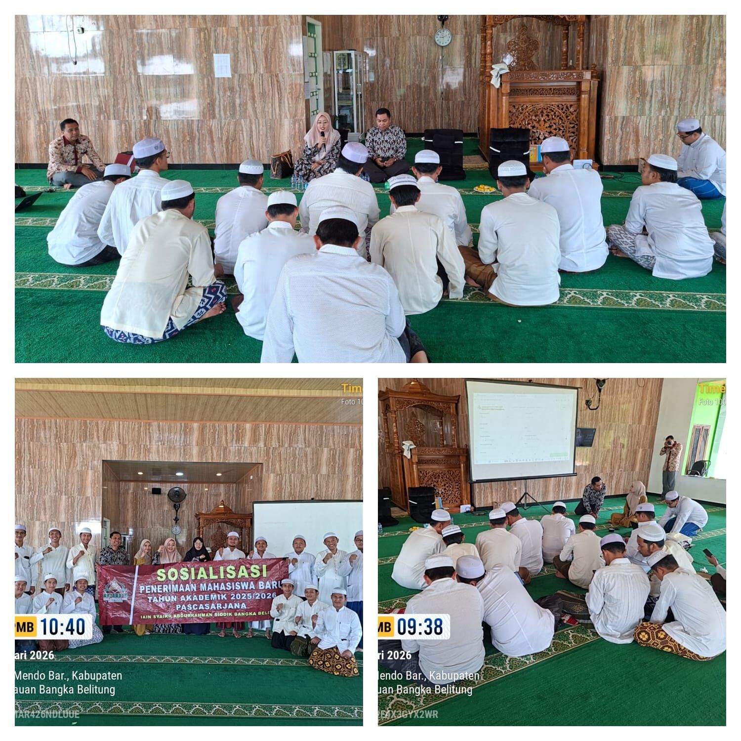 Prodi Magister PAI IAIN SAS Babel Jemput Pendaftaran 1 Rombel di Ponpes Ribath Al-Ulum As-Syariyyah