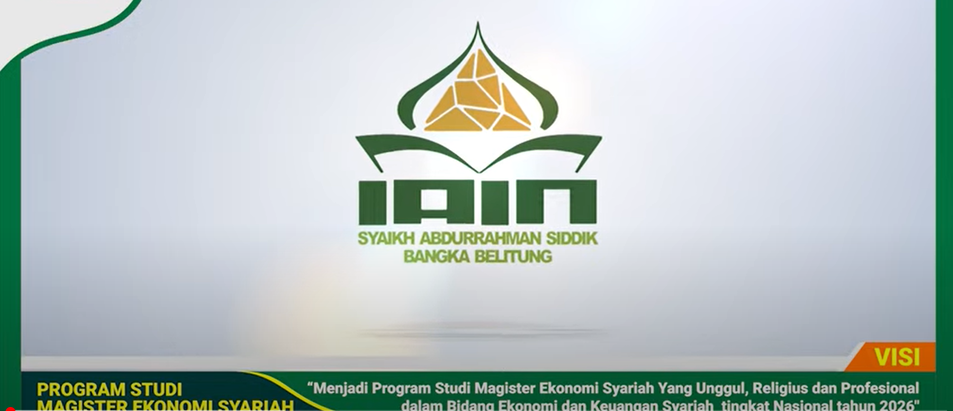Profil Program Studi Ekonomi Syariah Pascasarjana IAIN Syaikh Abdurrahman Siddik Bangka Belitung