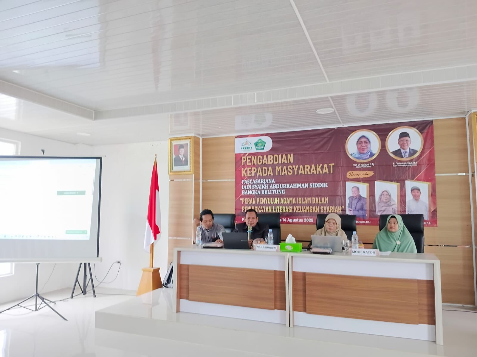 Program Pascasarjana Gelar Pengabdian Kepada Masyarakat di Kementerian Agama Kota Pangkalpinang