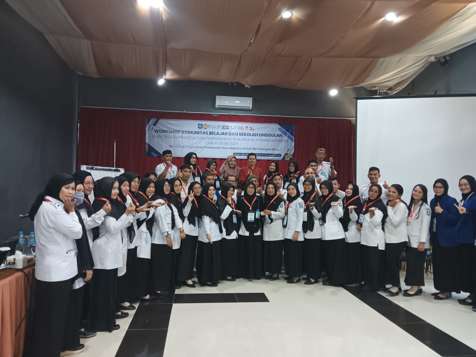 Program Pascasarjana Gelar Sosialisasi Penerimaan Mahasiswa Baru kepada Guru SMA N 4 Pangkalpinang