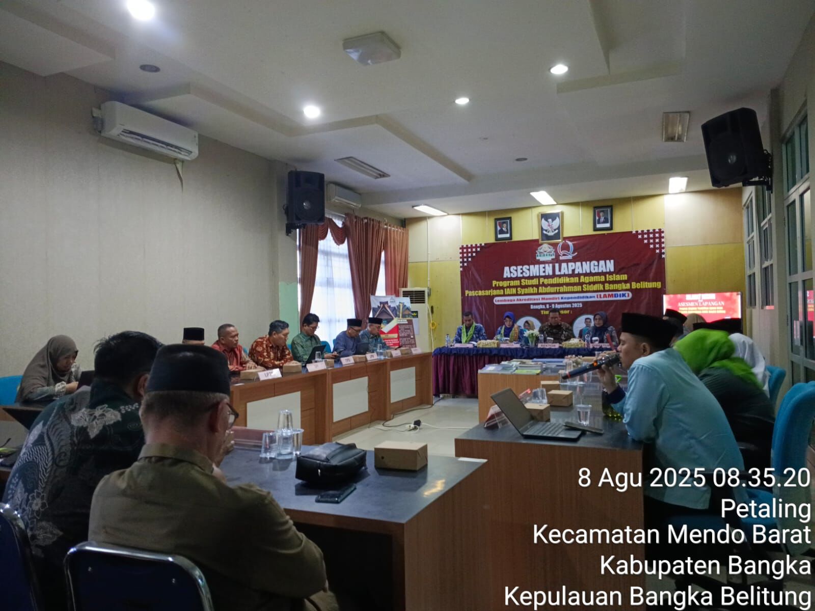 Program Studi Magister PAI IAIN SAS Babel Laksanakan Asesmen Lapangan Akreditasi oleh LAMDIK