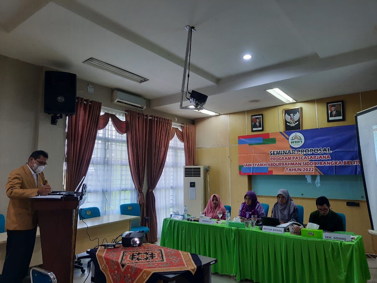 Seminar Proposal Tesis Periode IV Program Pascasarjana IAIN SAS Babel Tahun 2022