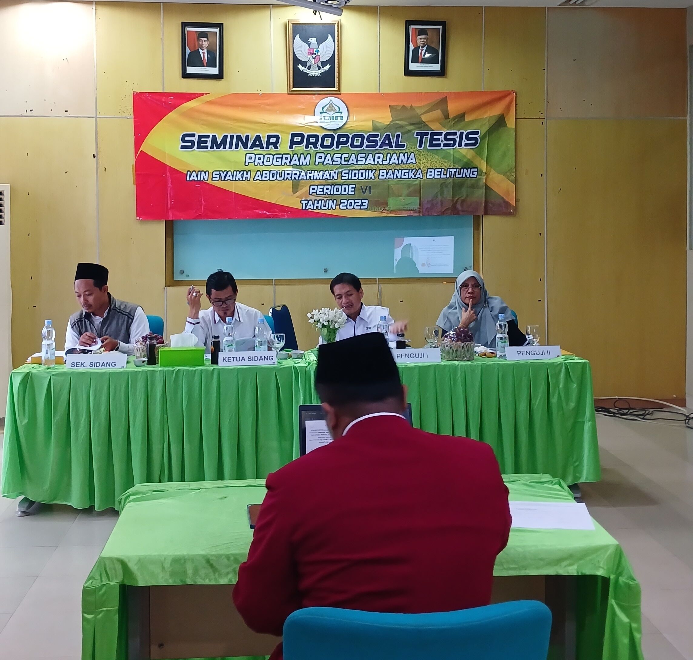 Seminar Proposal Tesis Prodi Magister Ekonomi Syariah Program Pascasarjana Periode VI Tahun 2023