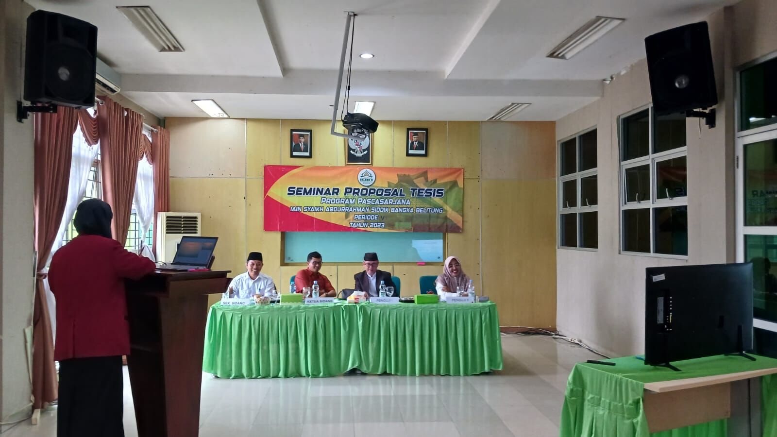 Seminar Proposal Tesis Prodi Magister Pendidikan Agama Islam Program Pascasarjana Periode VI Tahun 2023