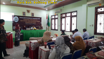 Dokumentasi Sosialisasi PMB Pascasarjana Semester Ganjil TA. 2023/2034 di Belitung dan Belitung Timur