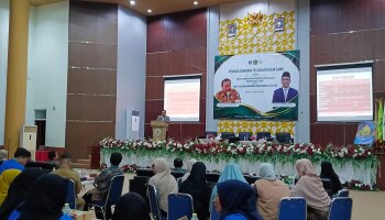 Dokumentasi sosialisasi PMB Program Pascasarjana di Aula Terpadu IAIN Syikh Abdurrahman Siddik Bangka Belitung