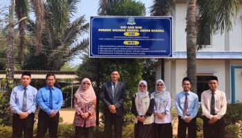 Pascasarjana IAIN SAS Babel Sosialisasikan PMB 2026 di Pondok Modern Daarul Abror