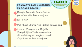 Persyaratan Yudisium Program Pascasarjana