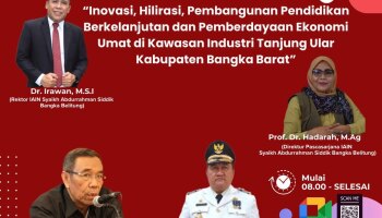 Program Pascasarjana Gelar Pengabdian Kepada Masyarakat di Kabupaten Bangka Barat