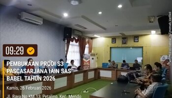 Program Pascasarjana Gelar Rapat Pendirian S3 Program Studi Studies Islam