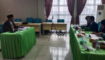Program Pascasarjana Laksanakan Ujian Tesis Periode VII Tahun 2022