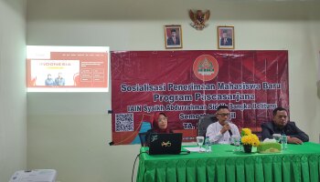 Sosialisasi PMB Pascasarjana Semester Ganjil TA 2024/2025 di Kabupaten Belitung dan Belitung Timur