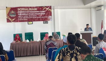 Tim Pascasarjana IAIN SAS Bangka Belitung Sosialisasikan PMB dan Program Studi Baru di Kemenag dan Dinas Pendidikan Bangka Tengah
