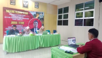 Ujian Tesis Periode I Program Pascasarjana Tahun 2024