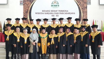 Wisuda Ke-20 IAIN SAS Bangka Belitung, Program Pascasarjana Cetak 23 Lulusan Magister
