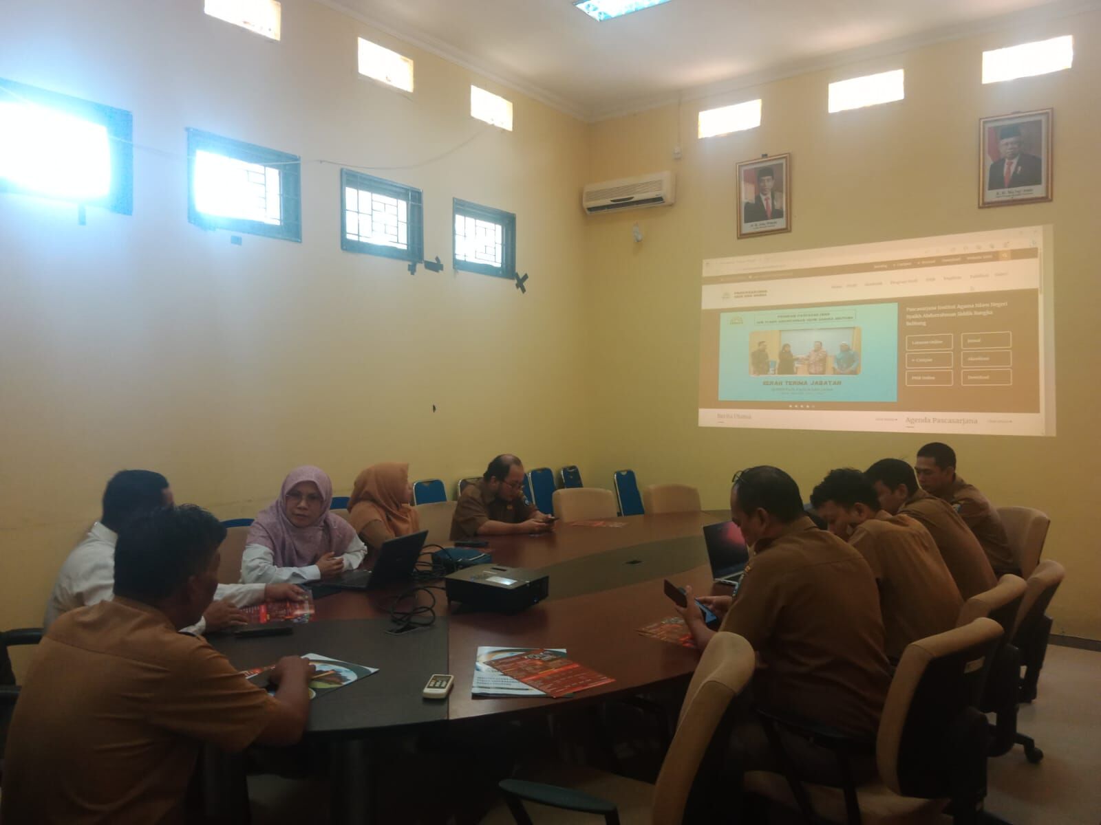 Sosialisasi PMB Pascasarjana Semester Ganjil TA 2023/2024 di Kabupaten Bangka Tengah