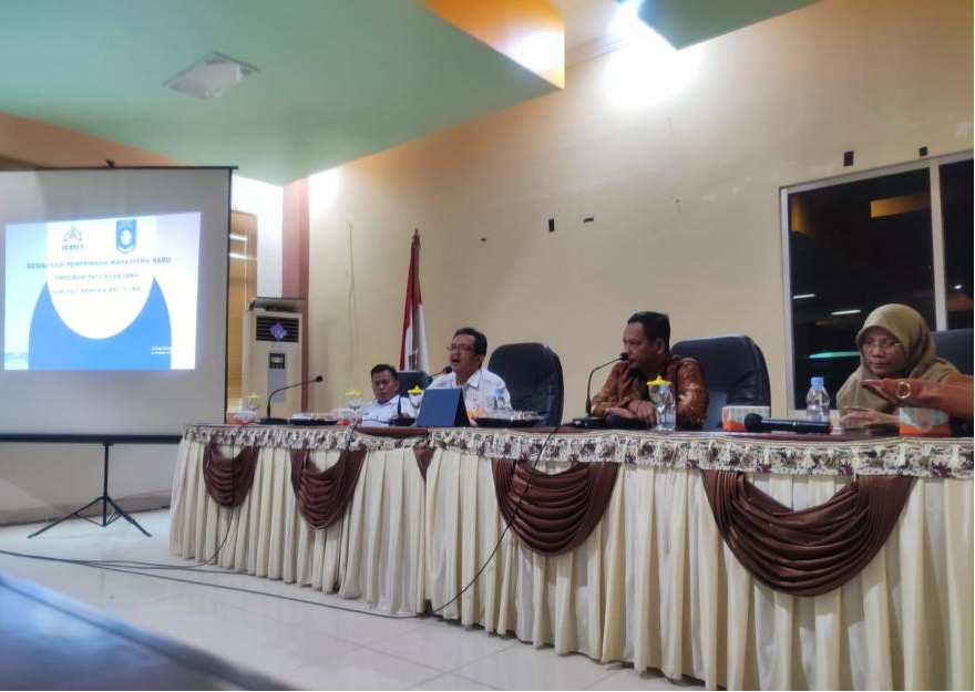 Sosialisasi PMB Pascasarjana Semester Genap TA 2023/2024 di Kabupaten Bangka Barat