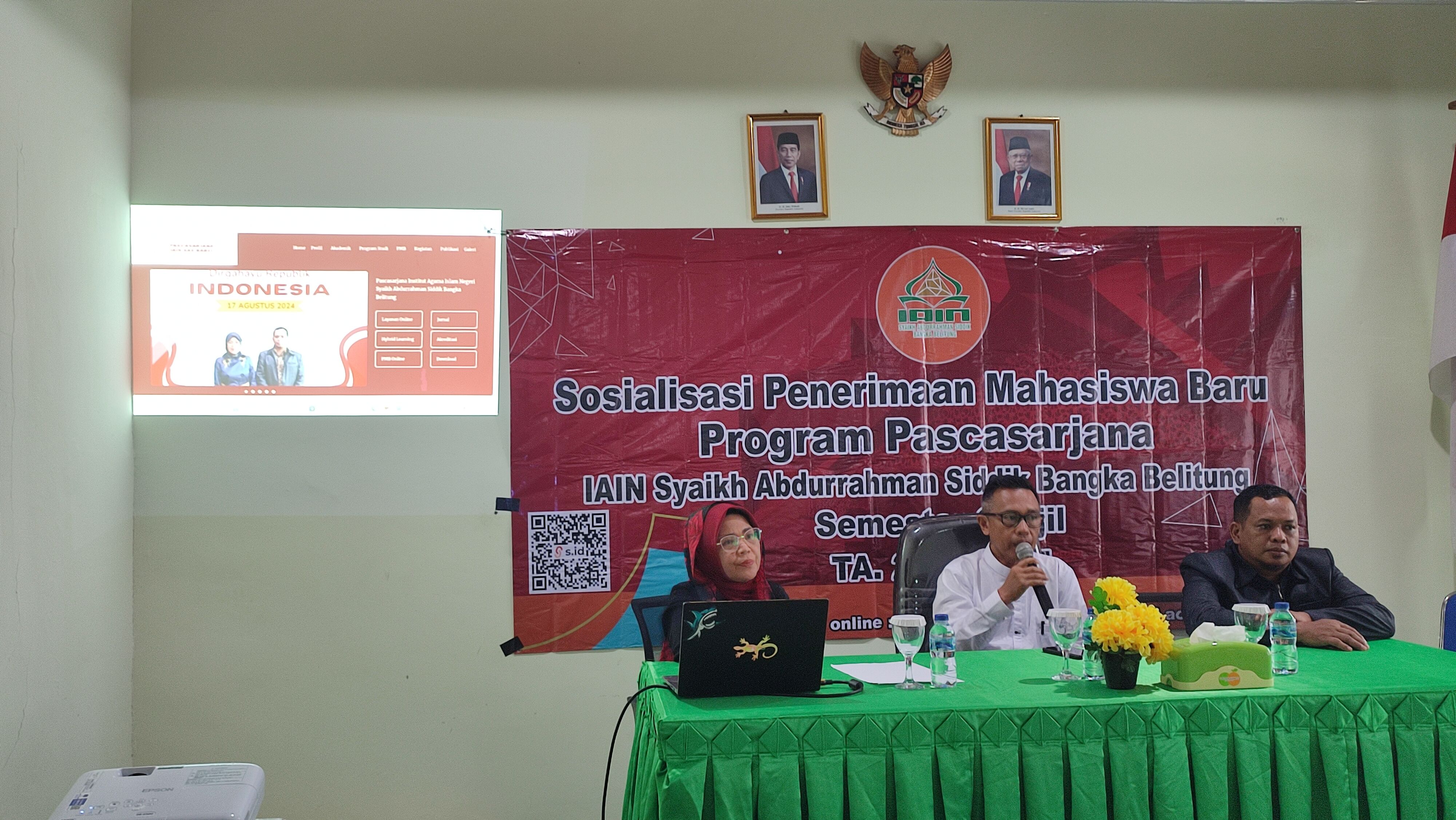 Sosialisasi PMB Pascasarjana Semester Ganjil TA 2024/2025 di Kabupaten Belitung dan Belitung Timur