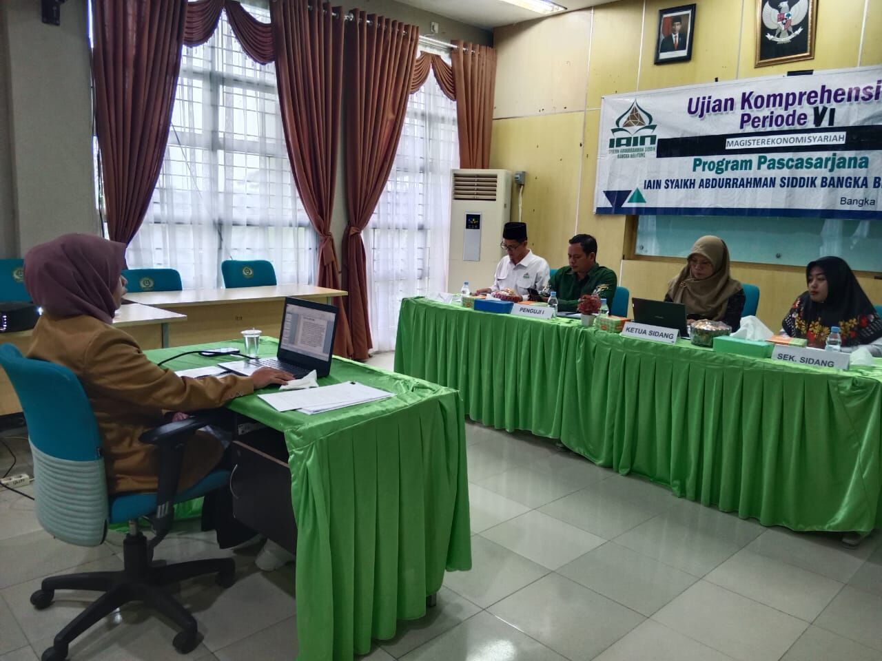Ujian Komprehensif Program Studi Magister Ekonomi Syariah Periode VI Tahun 2022