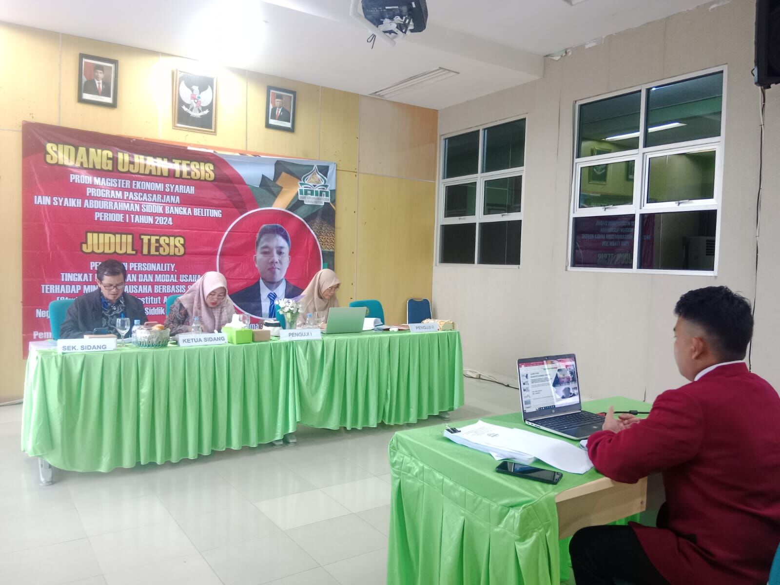 Ujian Tesis Periode I Program Pascasarjana Tahun 2024