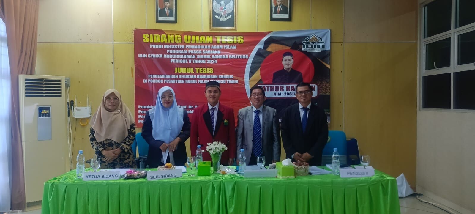 Ujian Tesis Periode V Program Pascasarjana Tahun 2024