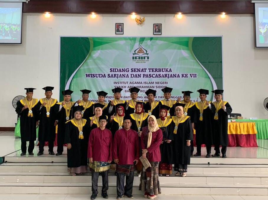 Wisuda ke-VII Tahun 2023 Diikuti 18 Lulusan Program Pascasarjana